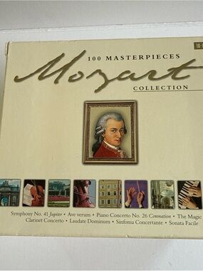 Mozart Collection 100 Masterpieces Box 10 CD SET 4 Sealed Classical Music